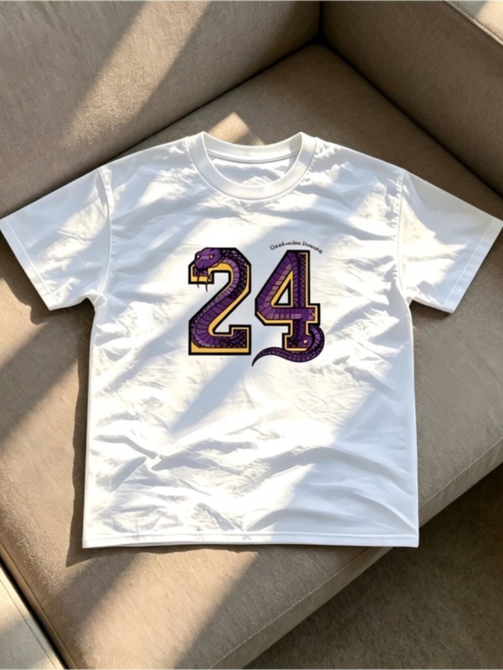 The #24 design T-shirt is a gift specially for fans white T-shirt unisex.